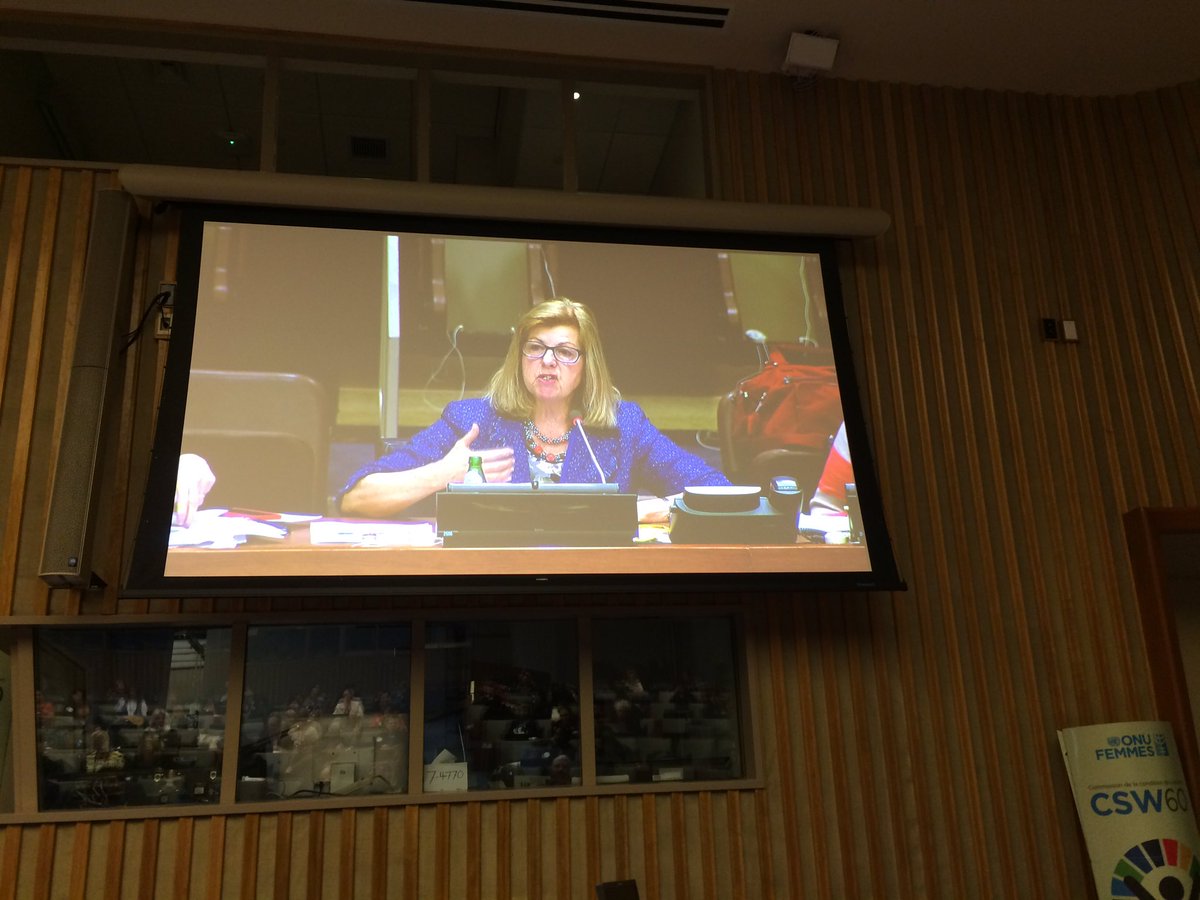 She4SG's tweet photo. "Women have resilience because their marginalization has made them favor consensus." Dr. Krasno @NGO_CSW_NY briefing https://t.co/nMKWTV6Co1