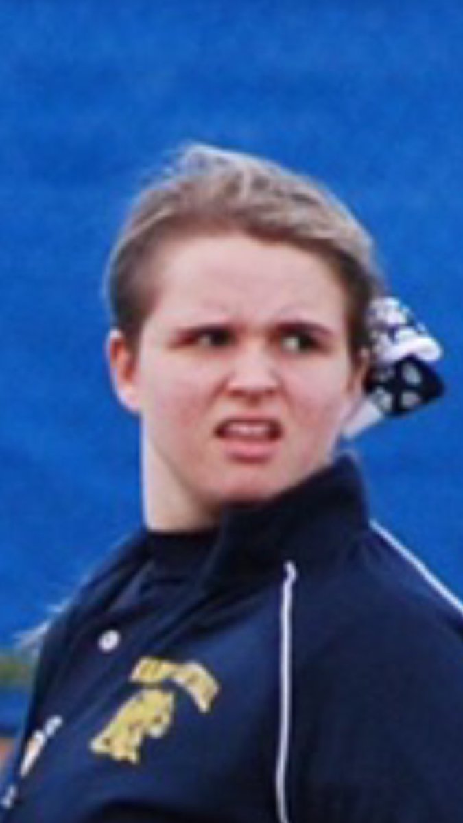 MaKennaHerzig's tweet photo. When Fig says "home plate!" https://t.co/5cAnd3iKRD
