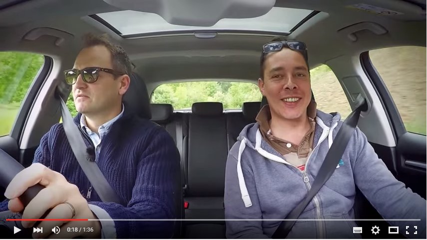 Former Stig test drives #EVs - and likes them!
Spot the LEAF and ZOE...
bit.ly/1Ufc4vx