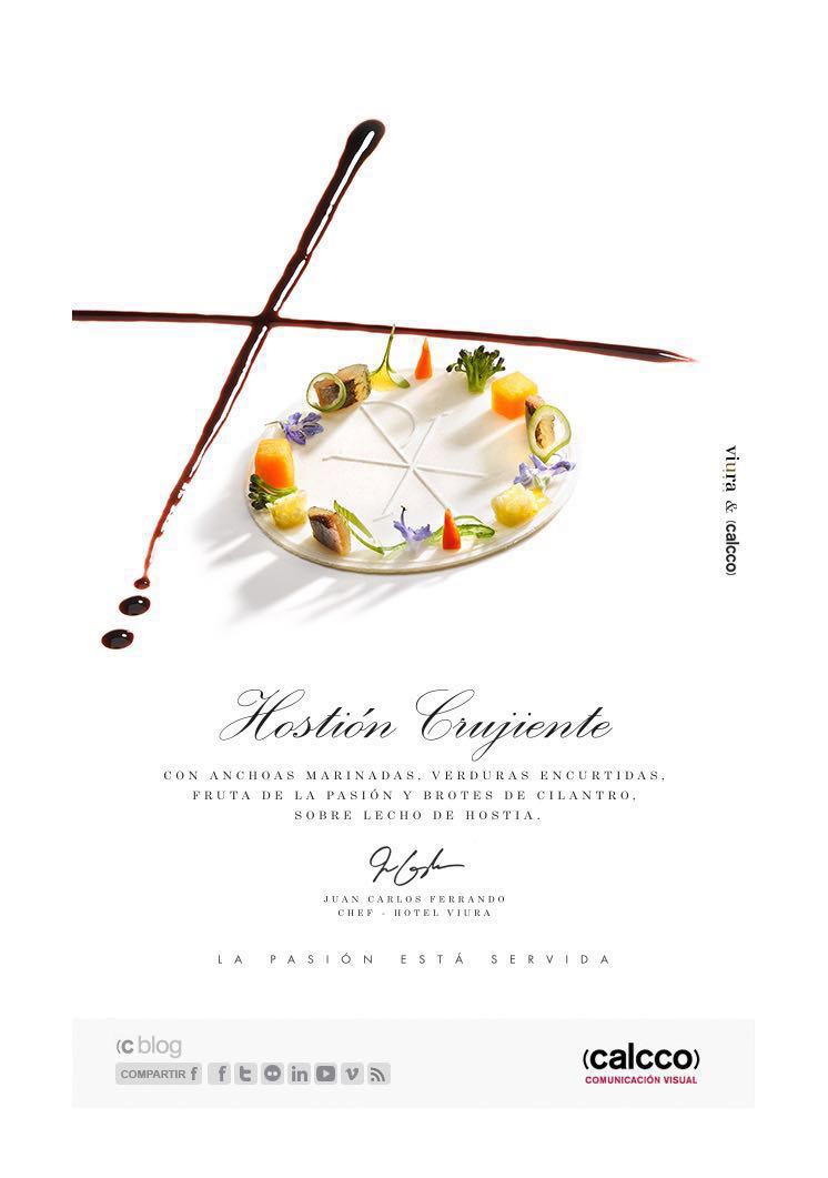 #Fusión d #artes <a href="/calcco/">(calcco)</a> &amp; <a href="/JuancFerrando/">juan carlos ferrando</a> #Rioja y #Alava. La #Pasión está servida #restaurante <a href="/ViuraHotel/">Hotel Viura</a> <a href="/CatasDe/">THE WINE COLLECTOR</a>