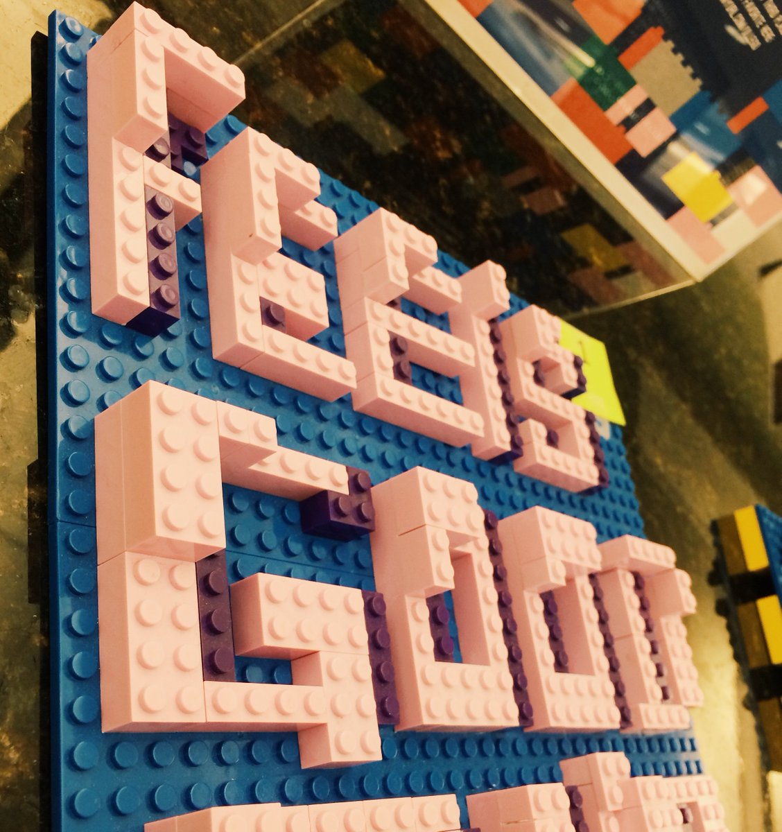 RBHouseUL's tweet photo. This just in: Our #Lego contest at the UL "FEELS GOOD." Accepting works of art now thru Fri #HouseLegos #UNCLibrary https://t.co/aRkGxF7huM