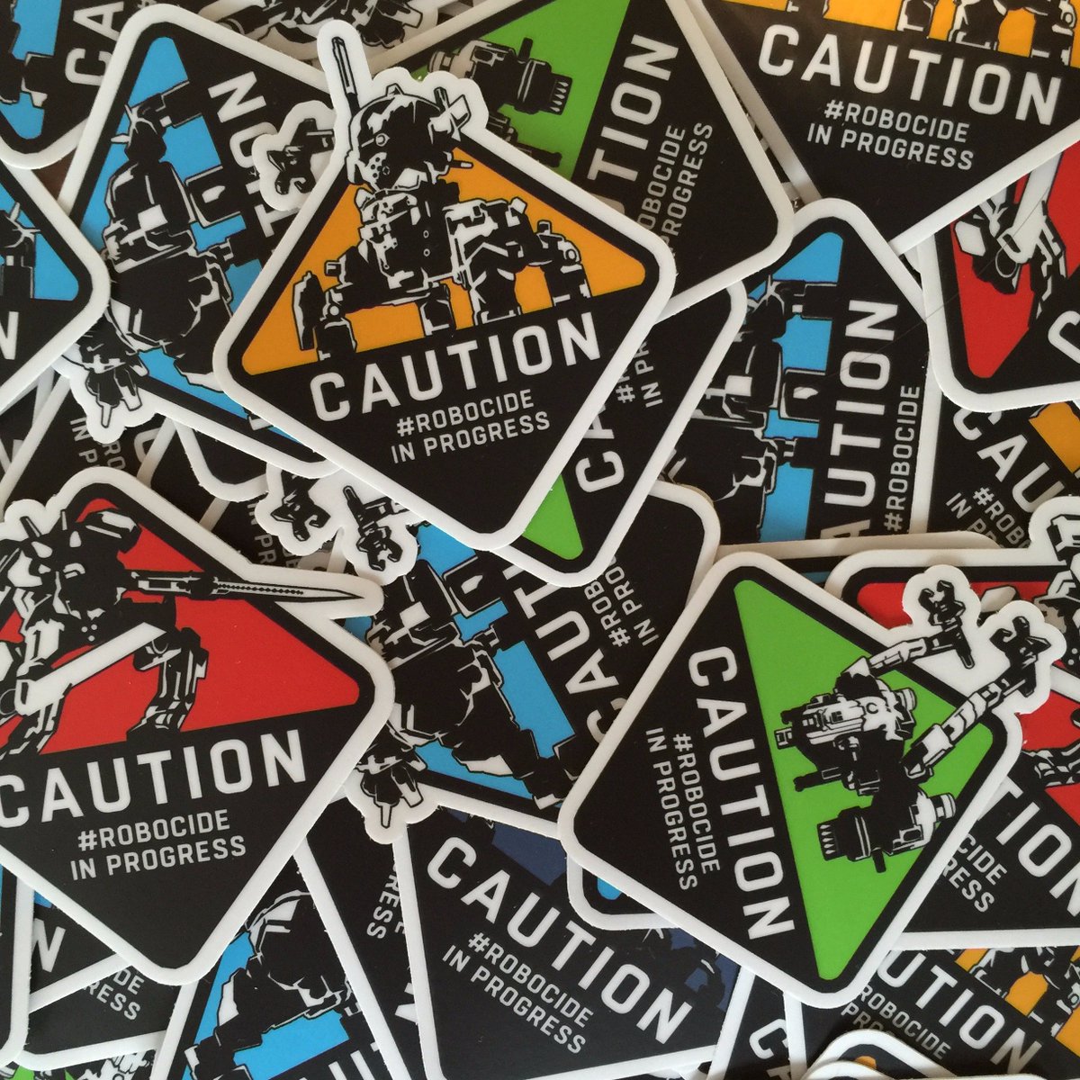RobocideGame's tweet photo. Head over to https://t.co/MqpRq1tzeX for a chance to win some exclusive #Robocide #Swag! https://t.co/CD1L2m95zW