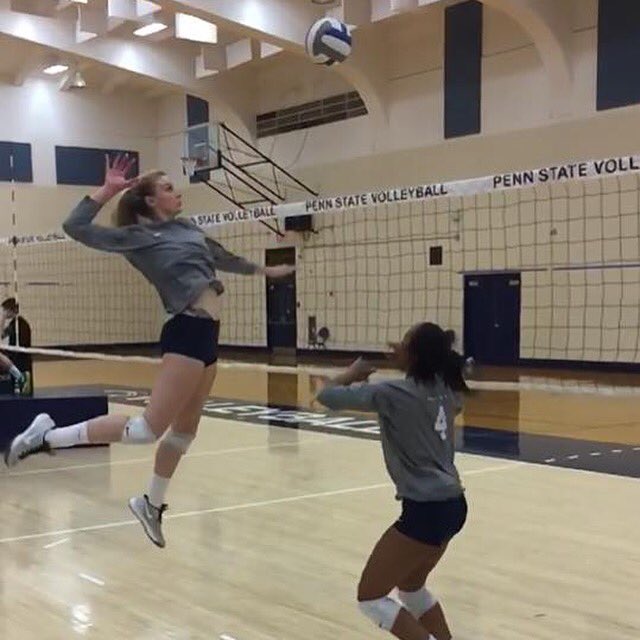 ReidsWorkouts's tweet image. Reid's Workouts athlete Tori Gorrell sending one up into the rafters.