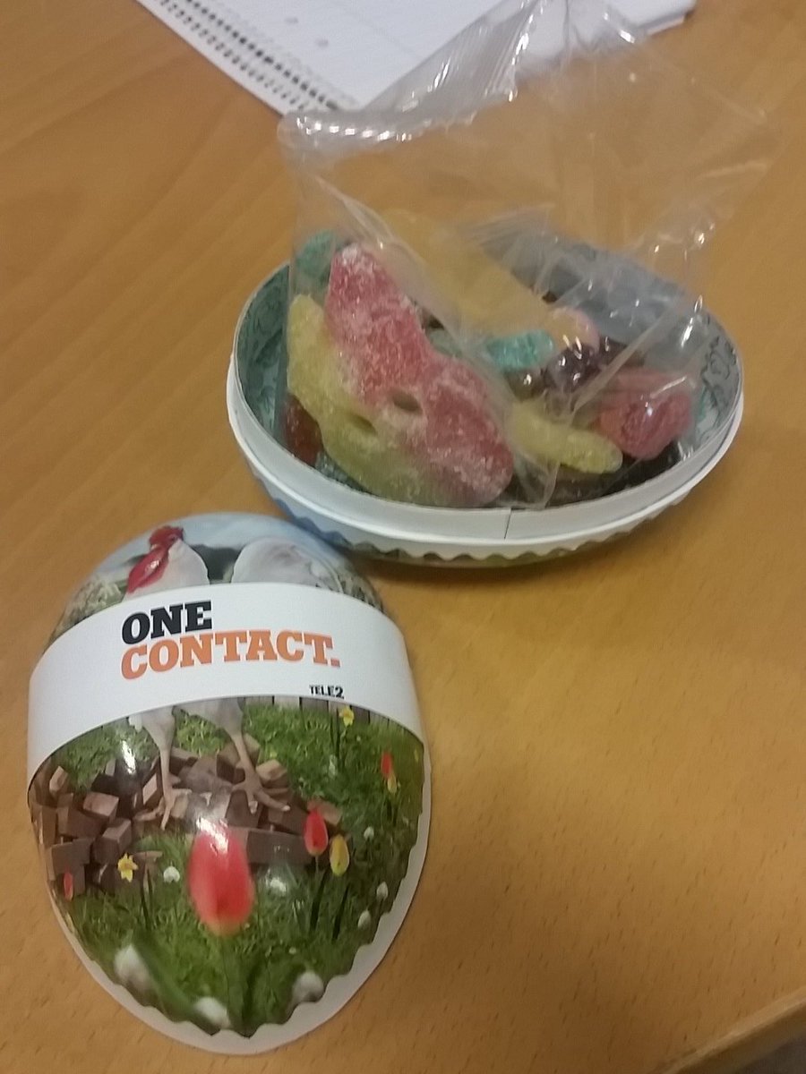 KingsterFPS's tweet image. Got rewarded with an easteregg @tele2sweden #transcom #candy #onecontact