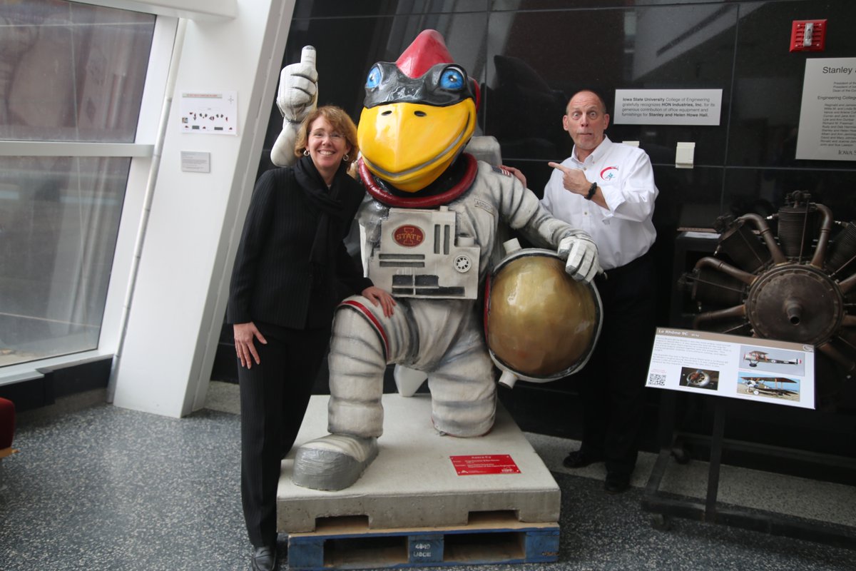 ISU_AERE's tweet photo. I'll say! //RT@Astro_Clay "@Astro_Sandy really classes up the joint, don't you think #AstroCY?" https://t.co/l0zU1KT6bf