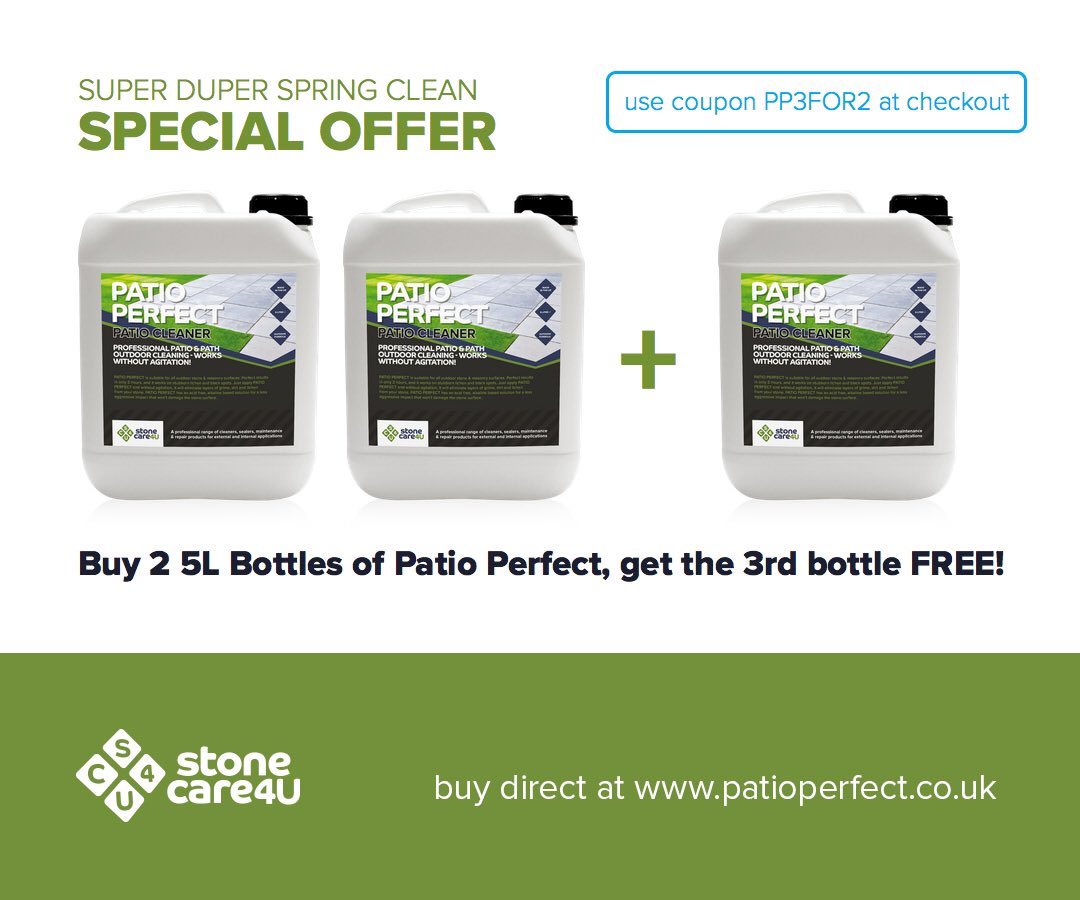 Stonecare4u's tweet photo. @Stonecare4u #Patio Perfect Buy 2 get 3 Promo Code - PP3FOR2 https://t.co/y7hJp37eyD