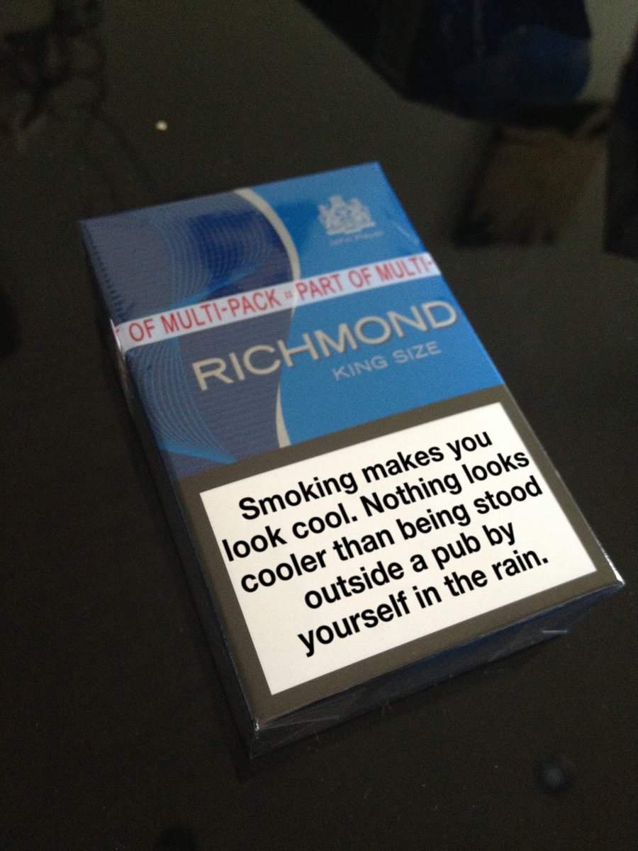 WeFixYourAdvert's tweet image. The new warnings on cigarette packets really get to the point