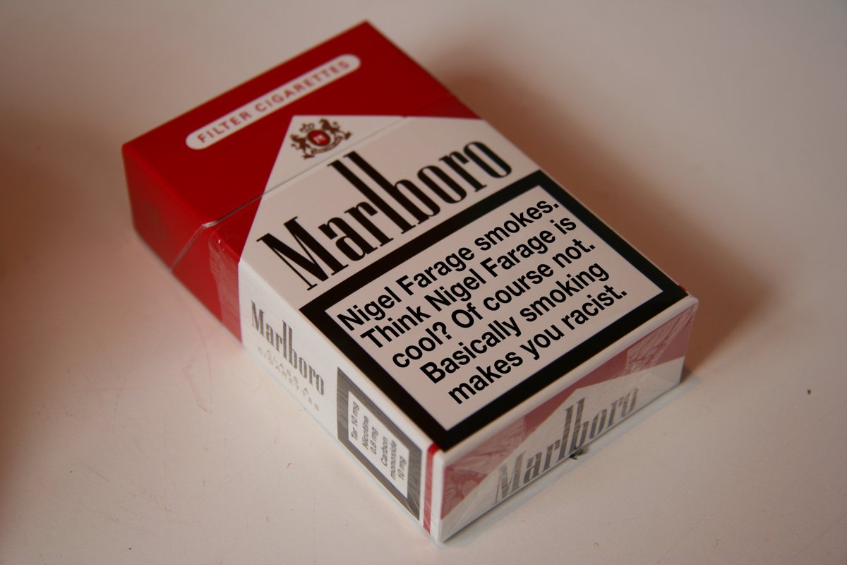 WeFixYourAdvert's tweet image. The new warnings on cigarette packets really get to the point