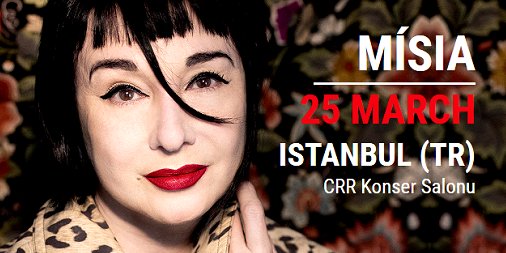 MisiaFado's tweet photo. TR: 25/03 #Mísia “Para Amália” Tour 2016 in Istanbul at the CRR Konser Salonu - https://t.co/uxKAhzj1Ik https://t.co/2pgFqfH1hs
