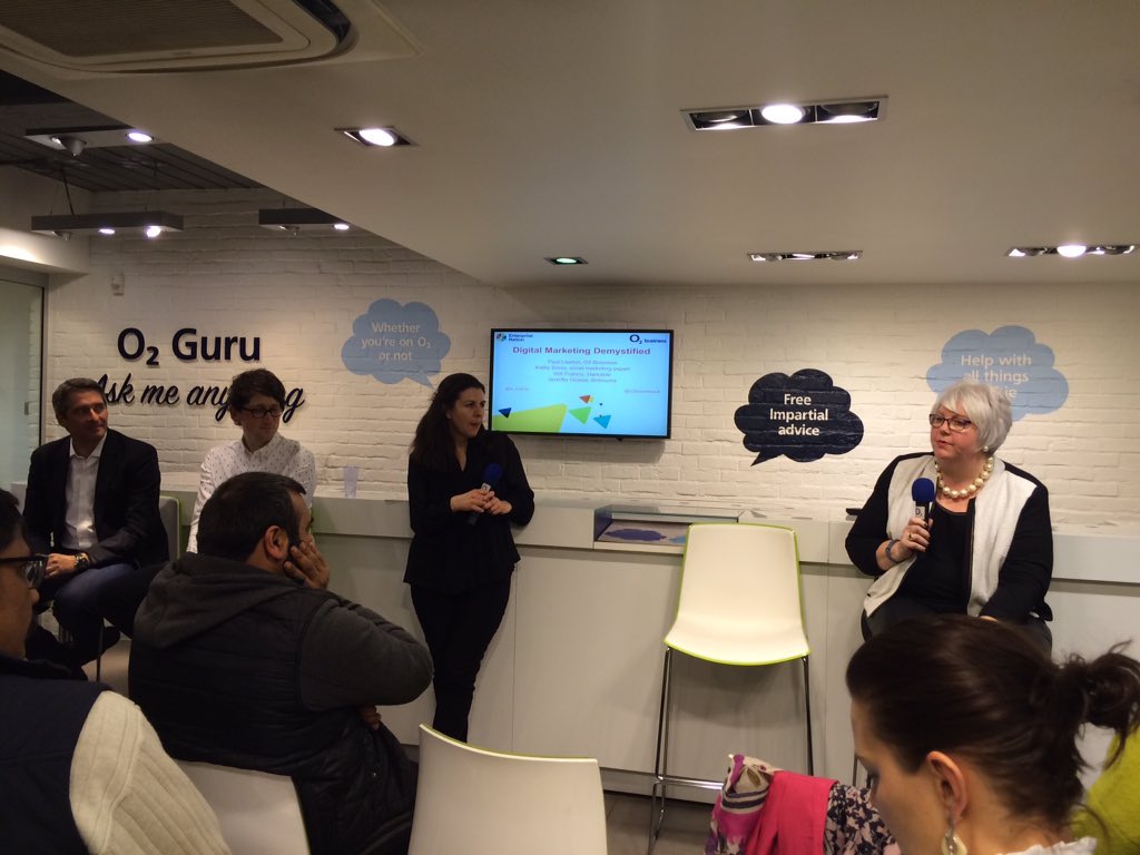 vimpelova's tweet photo. Inspirational evening about digital marketing @e_nation #digitalmarketing @kathyennis @o2businessuk https://t.co/f3nO9NE6GZ