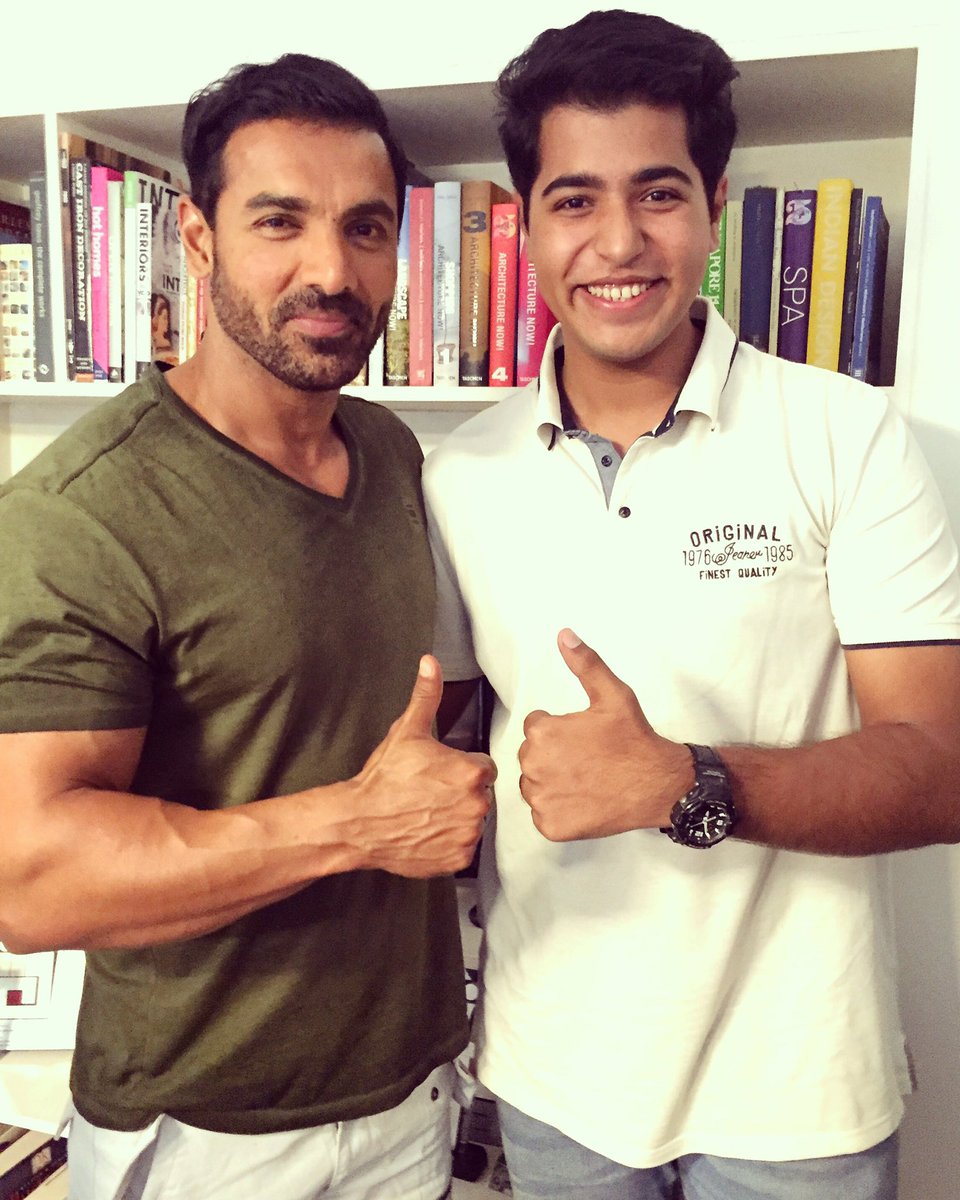 iammanthansheth's tweet photo. @iAmAzure @TheJohnAbraham Just Saw The Press Show Of #RockyHandsome. What an outstanding movie! Rating 3.5/5* https://t.co/DuRcyWi6OZ
