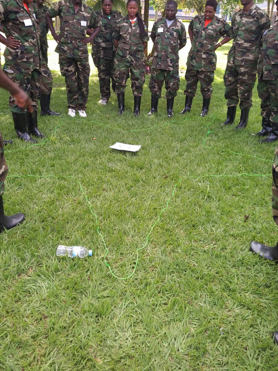 LGinduction's tweet photo. Local Government leaders doing one of their #Imikorongiro. #LocalGovernmentInduction https://t.co/QP61QnkKXo
