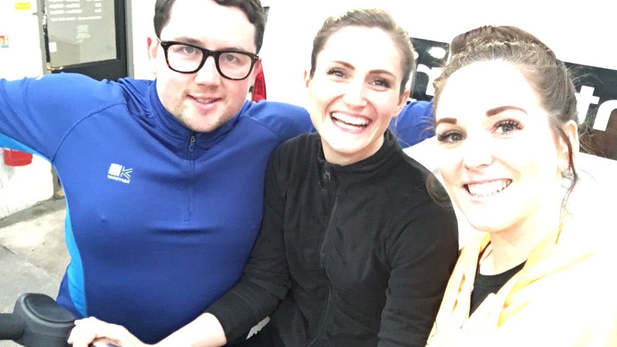 kimmy_mck's tweet photo. We are half way through our 300miles please donate what u can 🌈 https://t.co/2UpCNNk7XK https://t.co/1uzs4elNo7