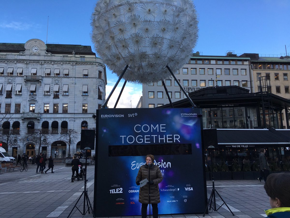 The official countdown to #eurovision begins!