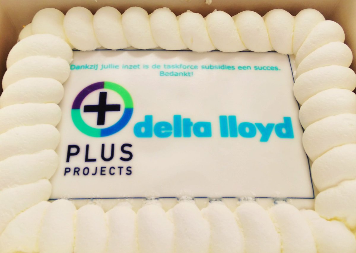 Leuke manier om werknemers te bedanken voor hun inzet <a href="/deltalloyd/">Lloyd Delta</a> taskforce #subsidie!