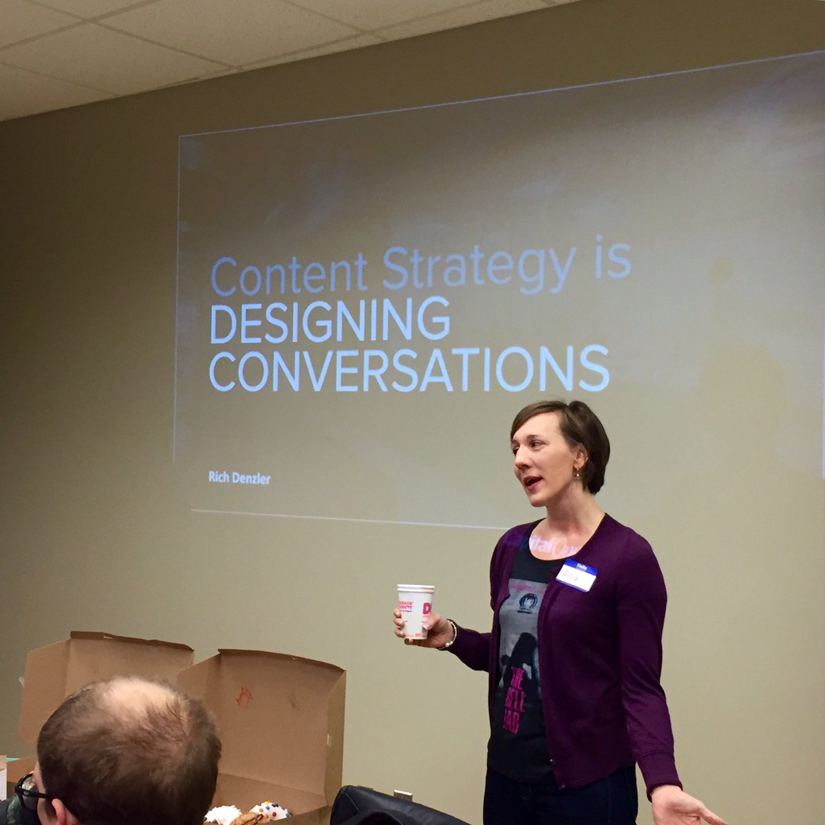 emilyjasper's tweet photo. Finding human language for #ContentStrategy with @RVAContent https://t.co/gXVDyncaUC