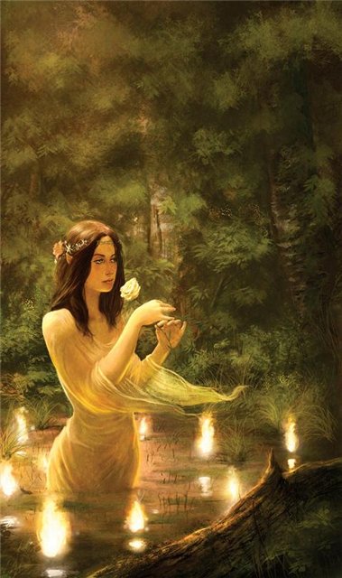 Лесная ведунья 1. Волшебница. Волшебная женщина. Девушка в магическом образе. Богиня леса.