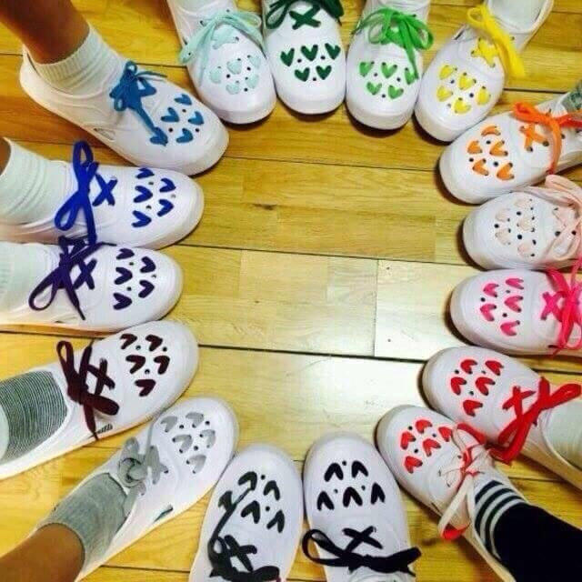 𝐌𝐈𝐙𝐔𝐊𝐈 靴紐の結び方可愛い 韓国で流行ってるらしいね やってみたい T Co Uzslmgytuq Twitter