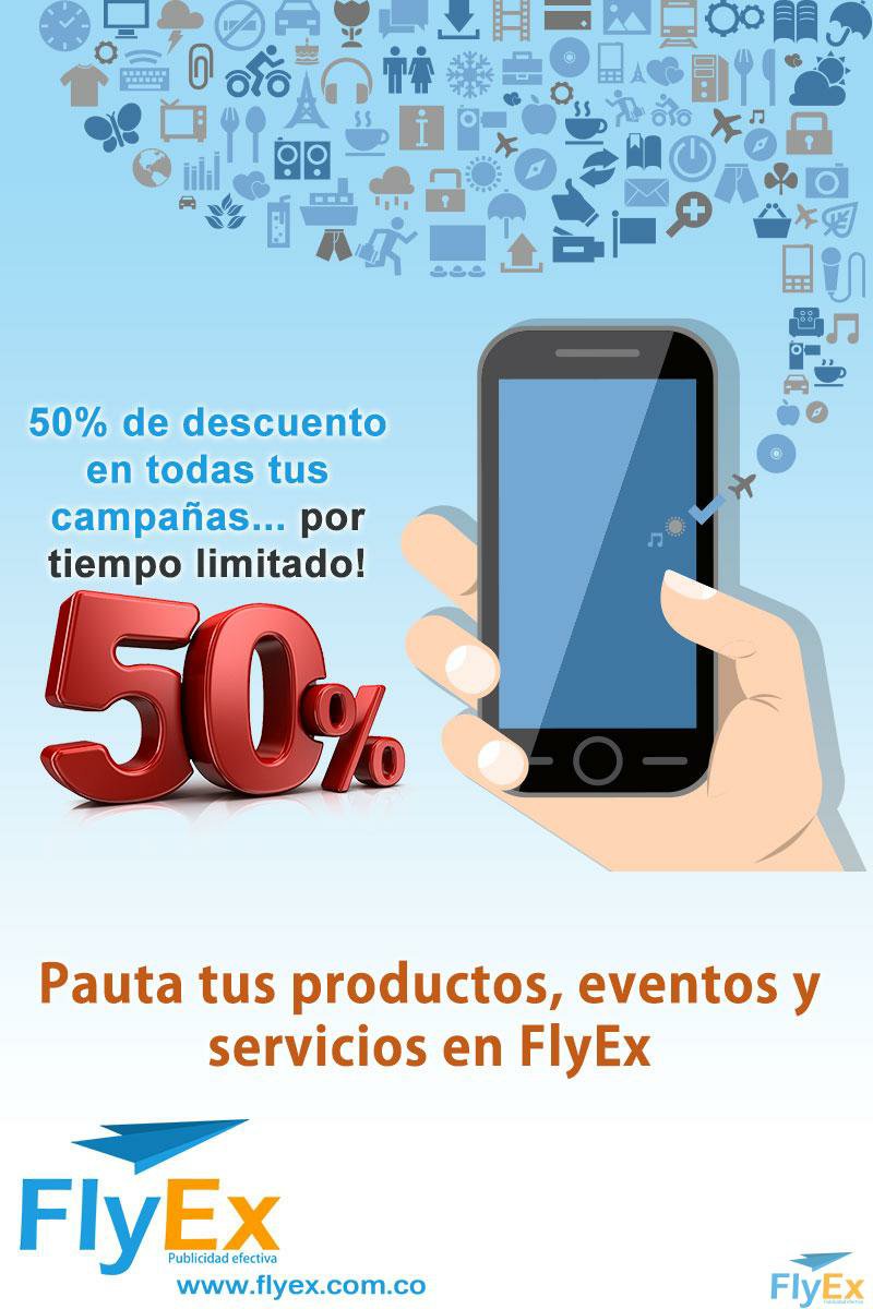 dayanat14's tweet photo. 50% de Descuento
en todas tus Campañas!
Compartido desde #FlyEx - https://t.co/QVoJnRX3Y9 https://t.co/xRvI0WeYqX