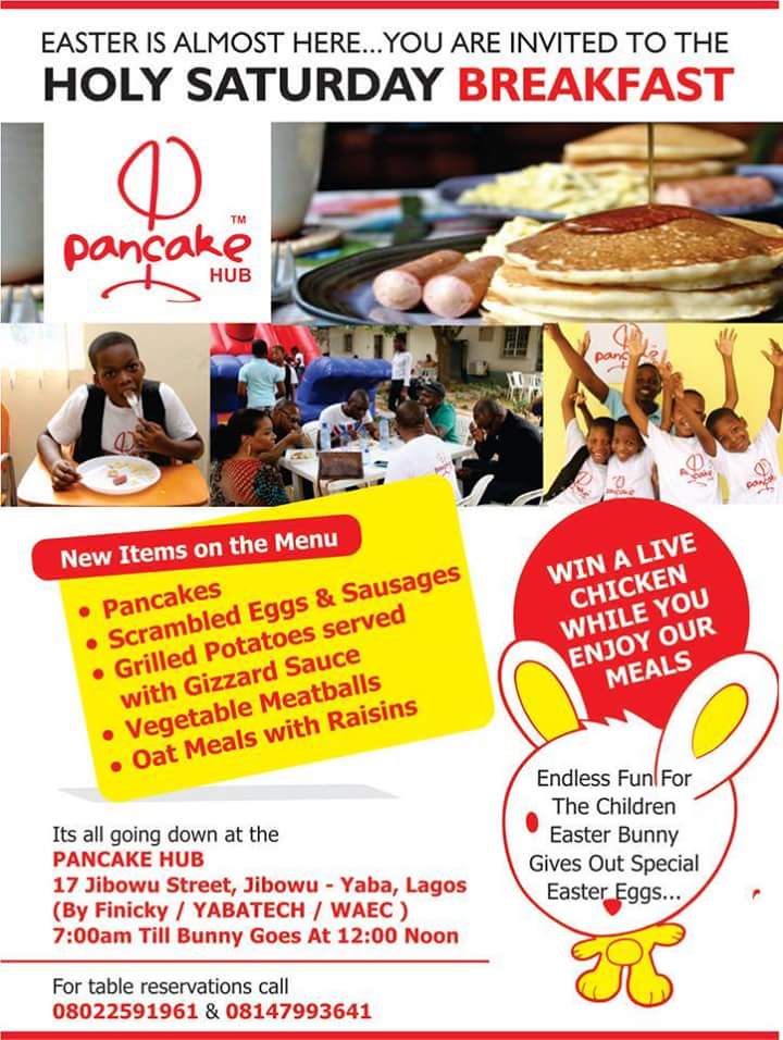 OlatomiOfGod's tweet photo. #EventsThisWeekend #EventsLagos #LagosEvents PanCake Hub ! This Saturday!!!.. #Foodie #FoodieAlert https://t.co/sd6hWpXIKo