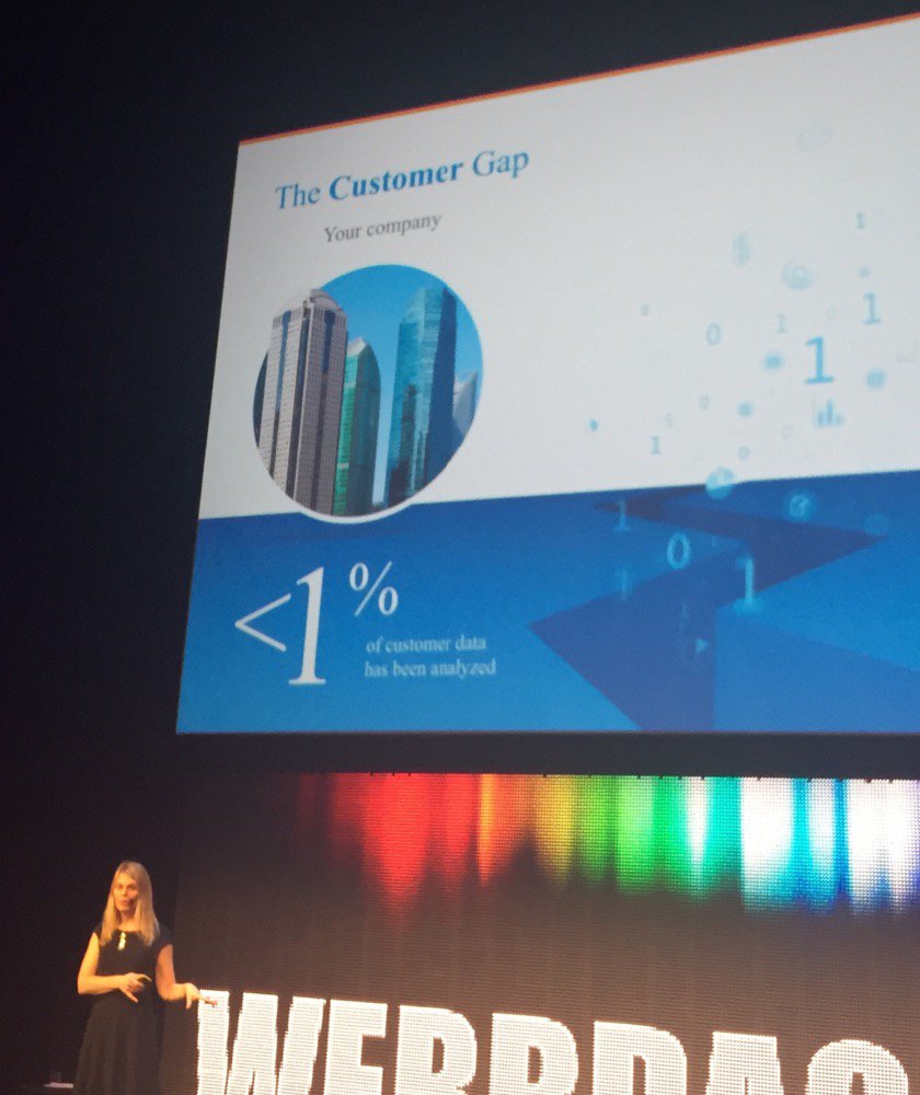 FrancescaOBrien's tweet photo. Även dag 2 levererar @webbdagarna Lyssnar på @evalaurin; enkom 1% av kunddatan analyseras.  @mis_sthlm följer upp. https://t.co/27Dws0GYEv