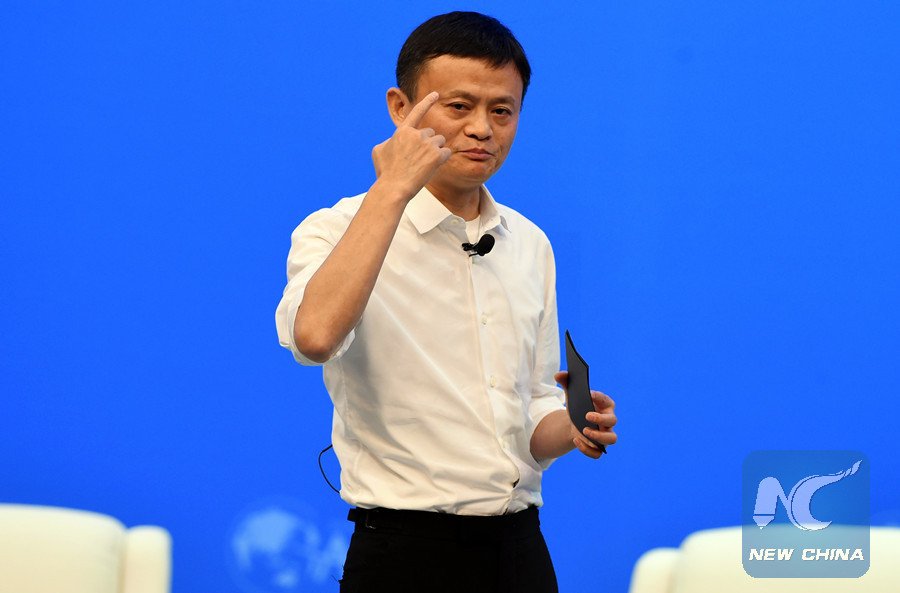 XHNews's tweet image. #Alibaba's Jack Ma proposes new Electronic World Trade Platform, or e-WTP, for small traders xhne.ws/ddi8j