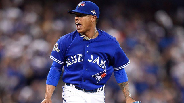 Sportsnet's tweet photo. Marcus Stroman named opening day starter for #BlueJays @Wilnerness590 https://t.co/r8benoBi1P https://t.co/f0UGZgMBPg