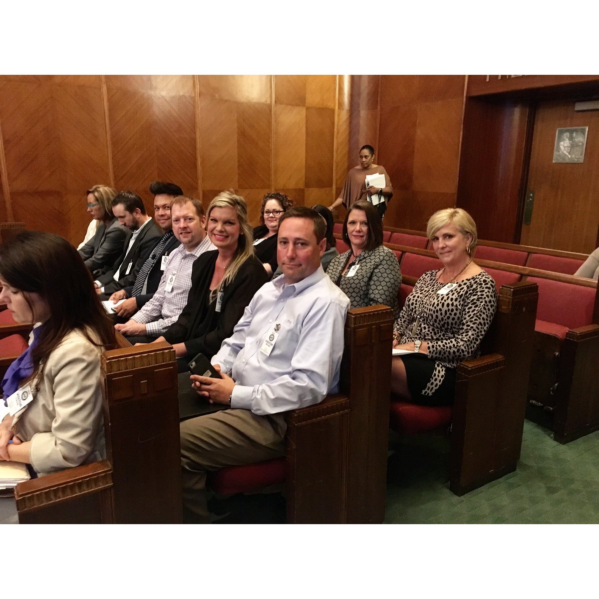 HAAonline's tweet photo. HAA's Lyceum group sits in on a city council meeting. https://t.co/23T0Lvg5NQ