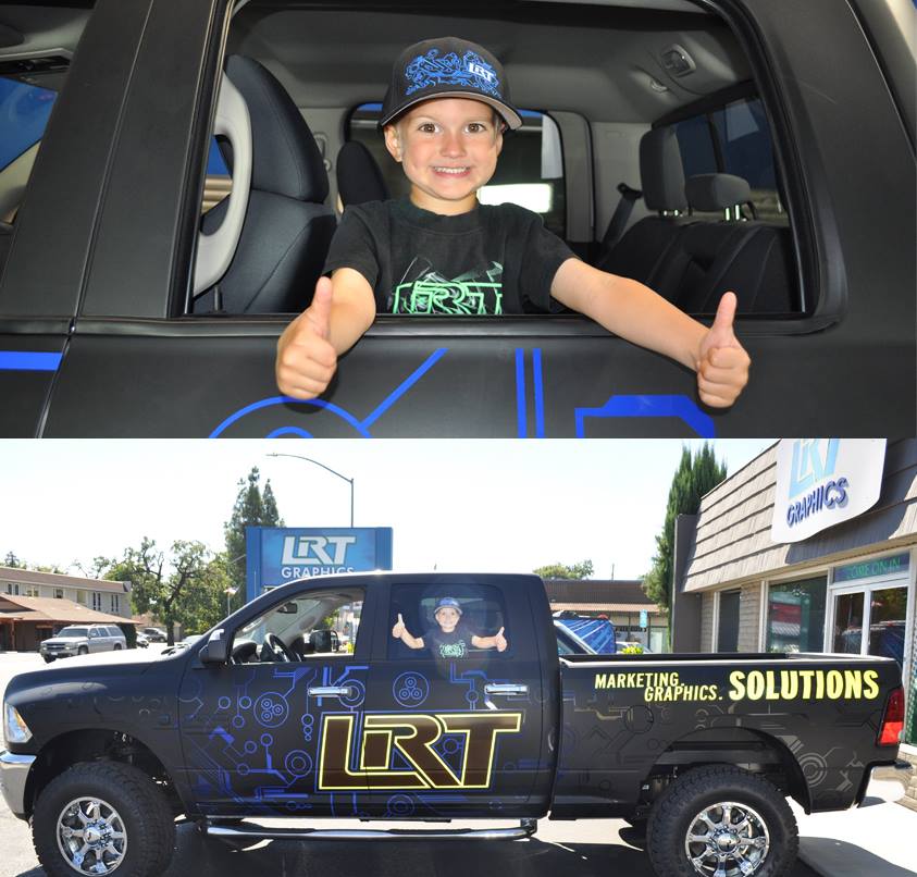 LRTGraphics's tweet image. Custom LRT Graphics truck wrap. We teamed up with Chuck Patterson Toyota to put together a pace truck