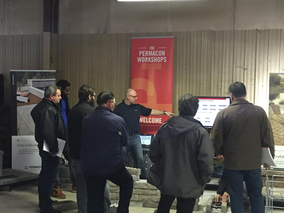 Beaver Valley Stone is hosting the Permacon workshop @ our new location 125 Langstaff Rd east will open this spring
