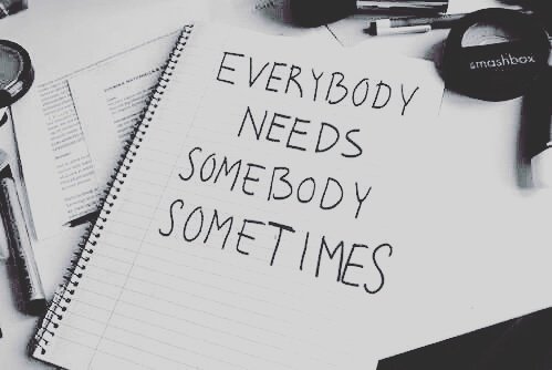 FiFiiQBlizovsky's tweet photo. Everybody Needs Somebody Sometimes .
#quoteoftheday #picture #twitterpost #life #somebodyneeds https://t.co/umtrYqXTls
