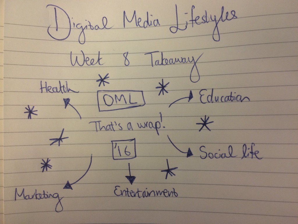 stephani_pio's tweet image. Week 8 Takeaway: Last #DML16 lecture tomorrow! Excited for everyone's product pitches and then... celebrations!