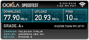 Landitel's tweet image. Oramai linea quasi stabilizzata. @TIM_Official @TIM4UFabio