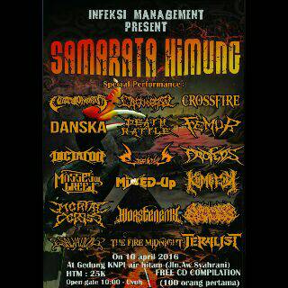 Yeahhhh finalyyyy, dont miss it guys,we will burn stage with you guys🍻