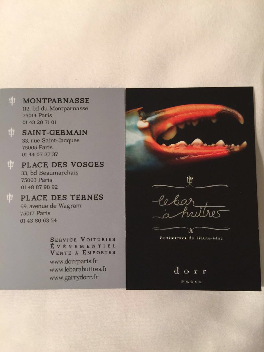 SBrecht's tweet image. Самые классные морепродукты в Париже. И потрясающие устрицы. Но есть такие, которые надо заказывать заранее