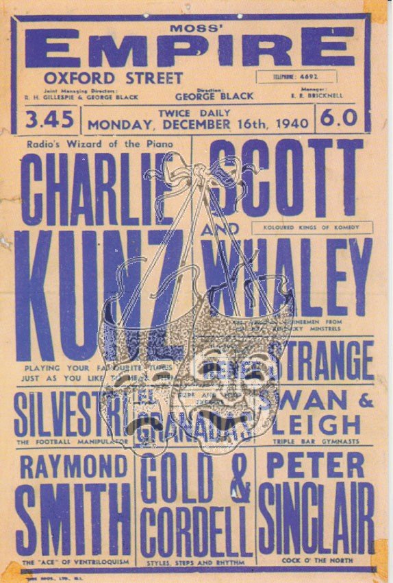 #RaymondSmith #MossEmpire 1940