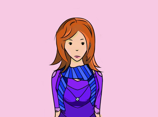 mehishartist's tweet photo. A #scarf for @art_challenges =3 I eventually want to stop using black lines :D #art_challenges https://t.co/C8FeM9hnQr