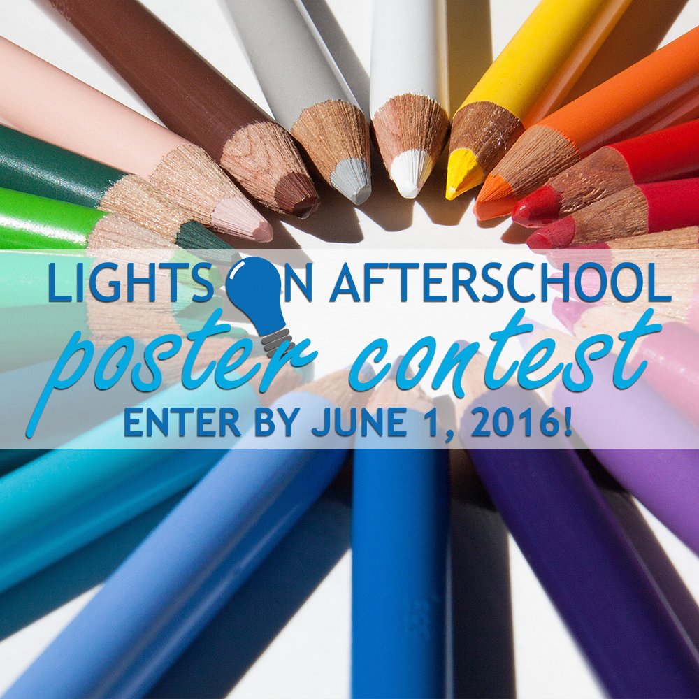 One creative spring break activity: Designing this year's #LightsOnAfterschool poster! ow.ly/ZNKOQ