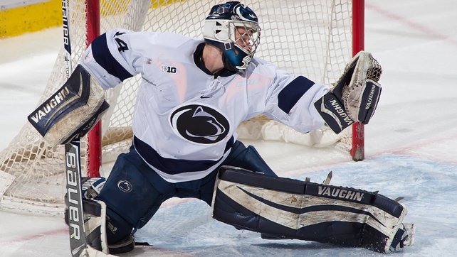 NYIslanders's tweet photo. #Isles sign goaltender Eamon McAdam to entry-level contract: https://t.co/RQuUuSaMVQ https://t.co/8l0UPJq9sm