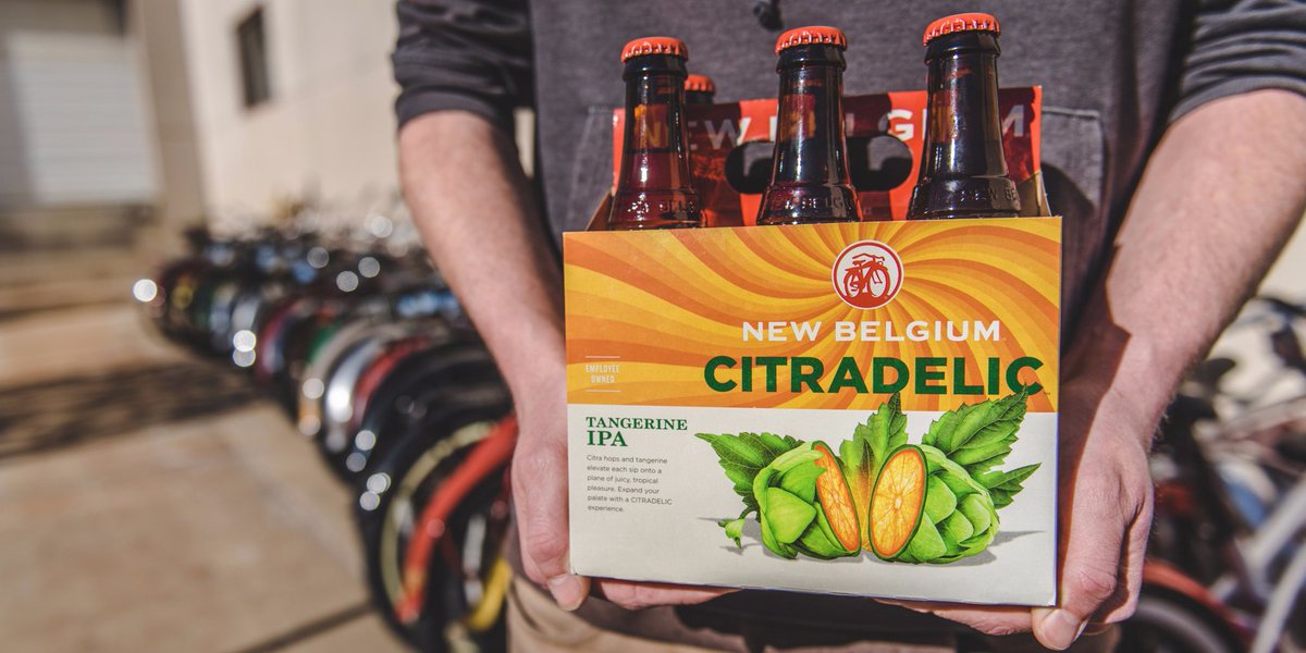 Tangerine up front, balanced malt character in the back — learn more about Citradelic: bit.ly/1MubwcR
