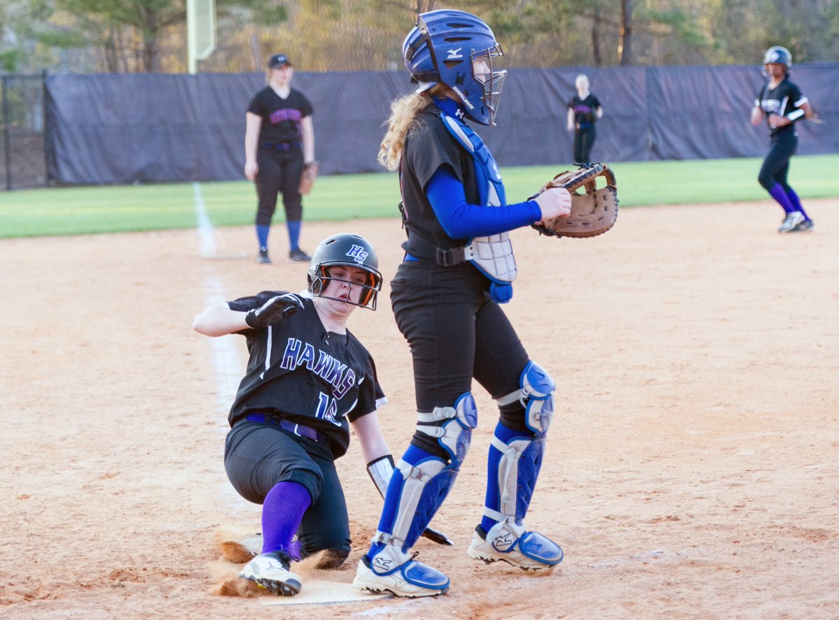 Holly Springs no-hits Athens Drive softball in five innings. STORY/QUOTES newsobserver.com/sports/high-sc… #SWAC