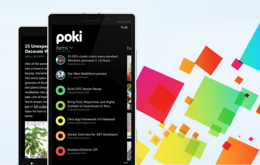 Poki for Pocket - Microsoft Apps