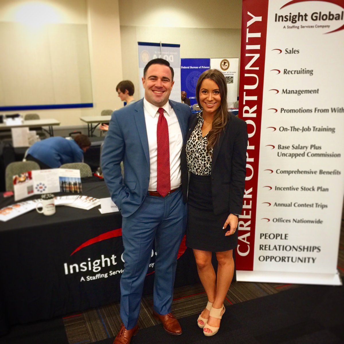 insightglobal's tweet photo. @UWGCAREER stop by &amp; see us 2day at the Career Expo. We're hiring nationwide! #insightglobal https://t.co/Dkd6vD0UGP https://t.co/QO7xzGPk2g