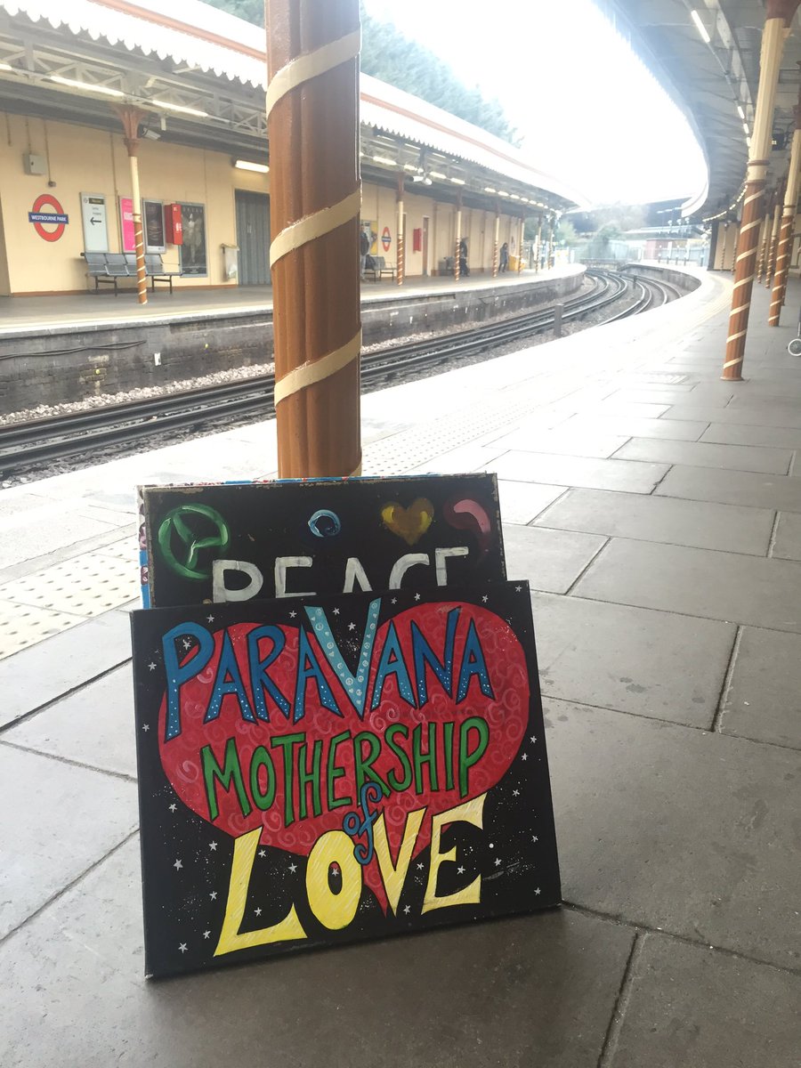 ParaVanaProject's tweet photo. Our paintings had been out since New Year's Eve..time to come home and have a wash.. 💗 https://t.co/t6sgORybhl
