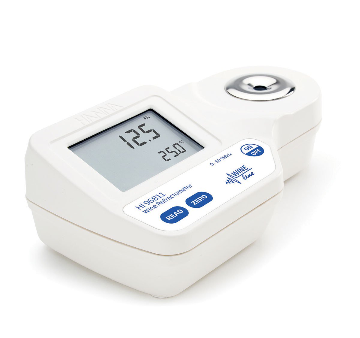 HannaInstAT's tweet photo. Mit dem HI96811 #Refraktometer den #Zuckergehalt in #Trauben messen: https://t.co/mhoNmiWDOx #HannaInstruments https://t.co/thX0GMMJiz