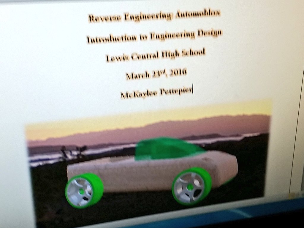 AaronNickman's tweet image. #PLTW Introduction to Engineering Design students are reverse engineering a toy truck. #computerModel