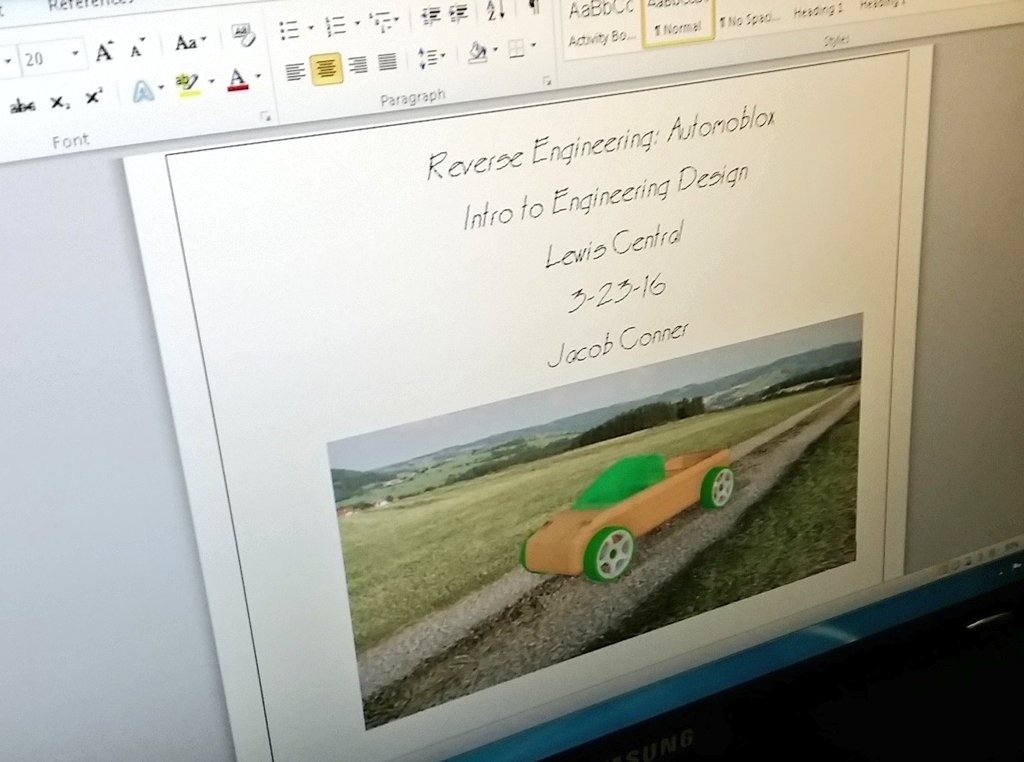 AaronNickman's tweet image. #PLTW Introduction to Engineering Design students are reverse engineering a toy truck. #computerModel