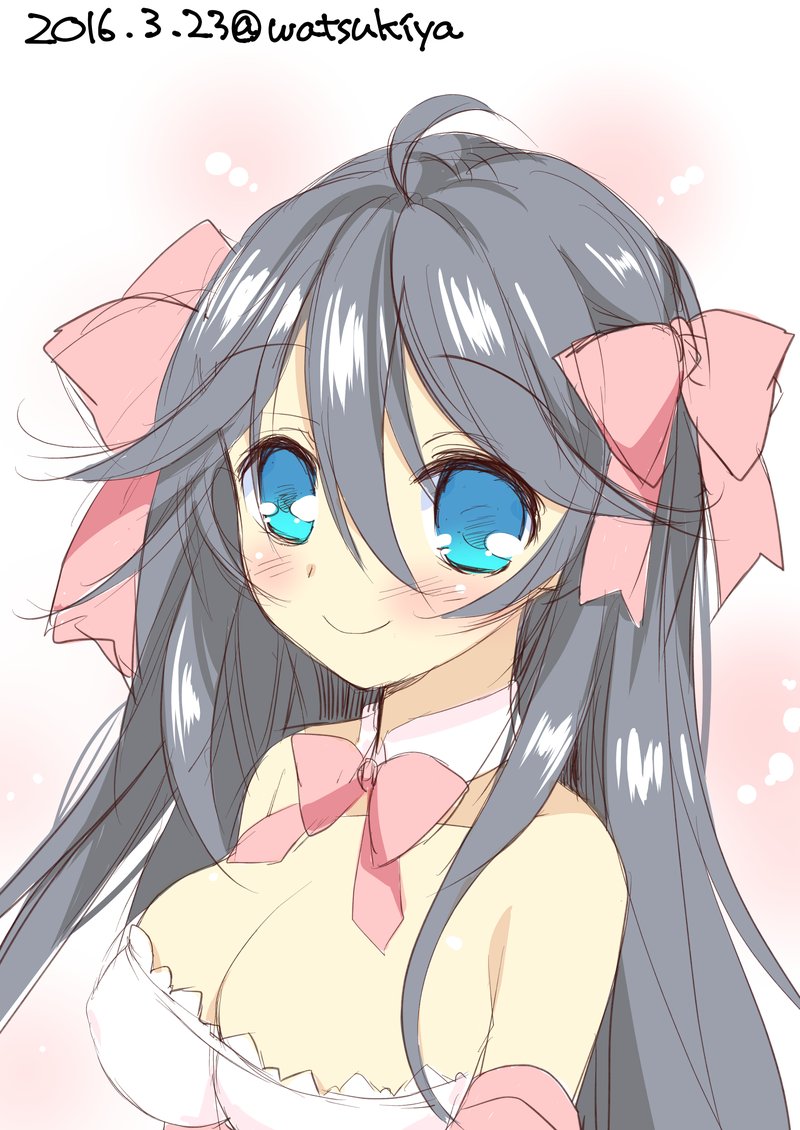 Hisasi先生の挿絵に釣られて1巻から買い続けてはいたものの詰んでいたラノベ『ネトゲの嫁は女の子じゃないと思った?』アニメ化と聞いて、軽く読んでみるつもりが気が付いたら全巻一気読みしてしまった記念ラクガキ。アコたんカワユス 