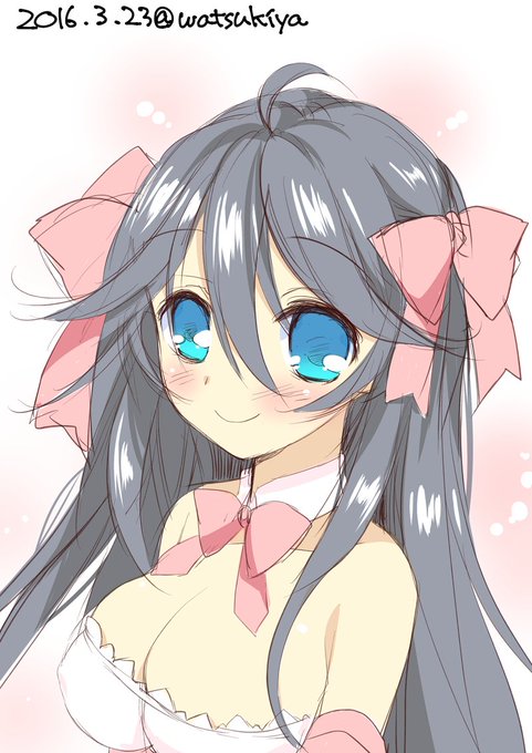 Hisasi先生の挿絵に釣られて1巻から買い続けてはいたものの詰んでいたラノベ『ネトゲの嫁は女の子じゃないと思った?』アニメ化と聞いて、軽く読んでみるつもりが気が付いたら全巻一気読みしてしまった記念ラクガキ。アコたんカワユス 