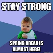 Reminder - Schools dismiss 45 minutes early tomorrow and spring break begins on Friday!